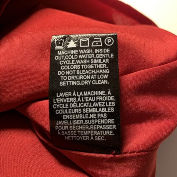 RW&CO Red Pencil Skirt Size 4 - Picture 9 of 10